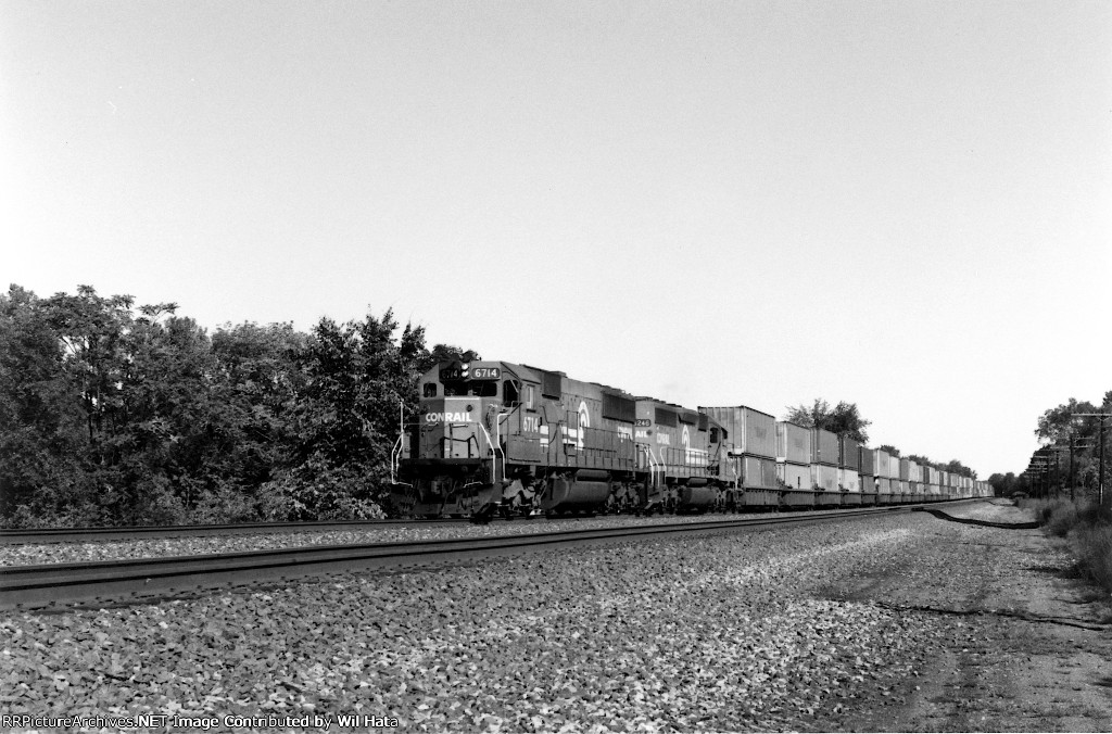 Conrail SD50 6714